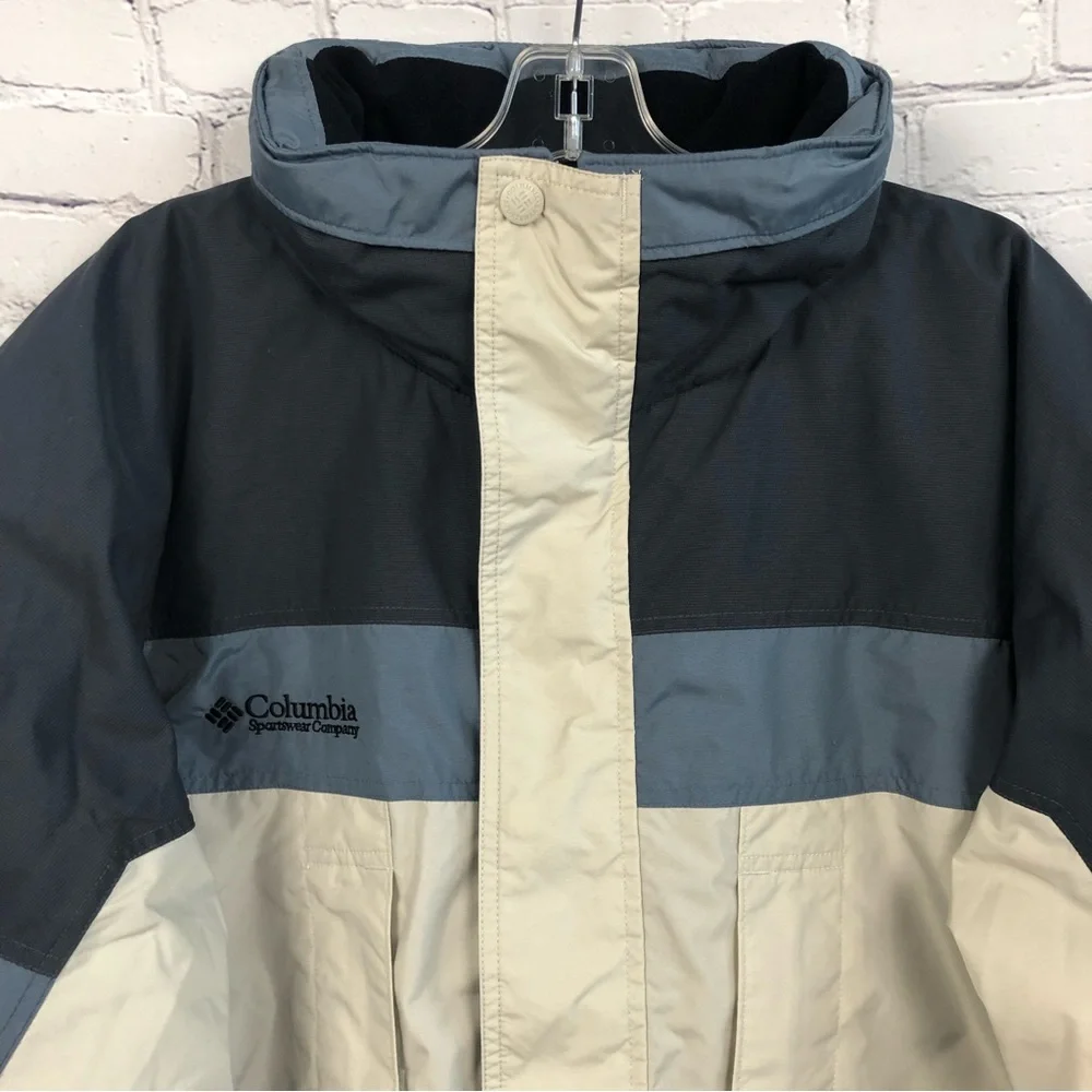 Columbia Colorblock Ski Snowboard Hooded Parka Jacket Sz XL - Picture 4 of 15